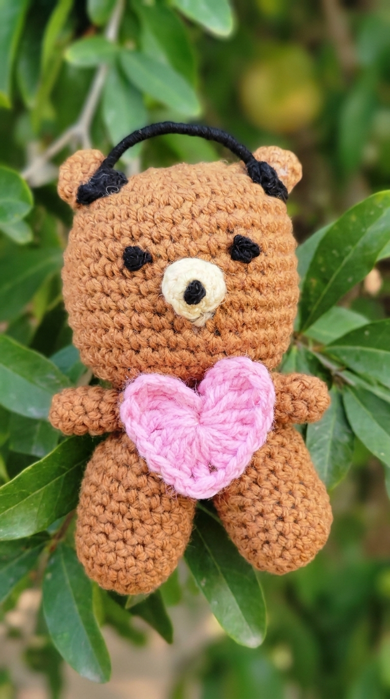 Crochet Grizzly Bear