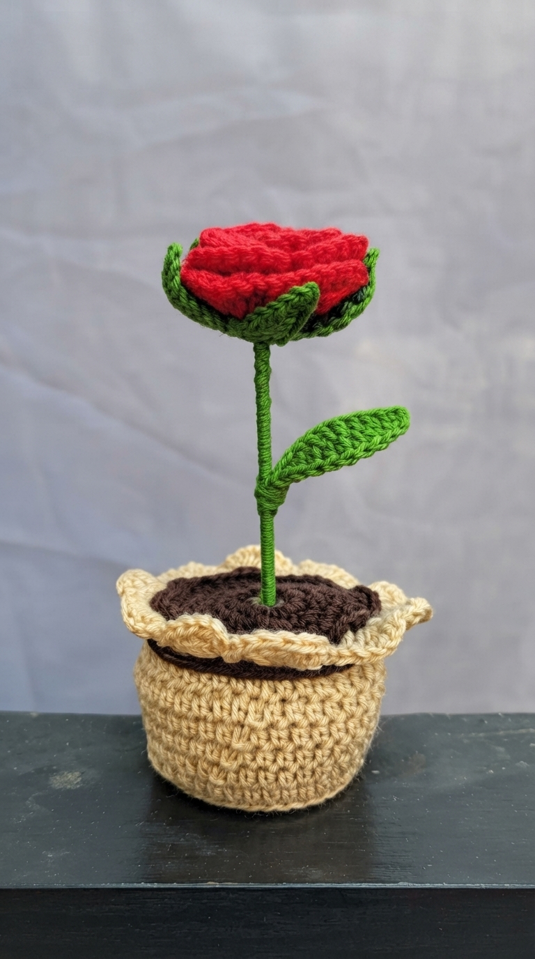 rose pot